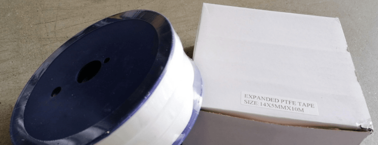 PTFE TEFLON TAPE expanded ptfe tape size 14X5MMX10M